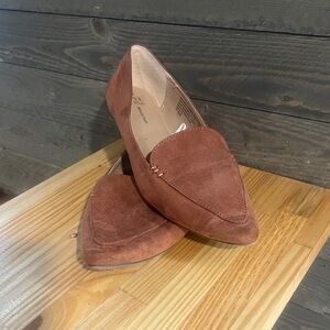 Time & Tru size 8.5 Memory foam loafer slip on suede dress shoes